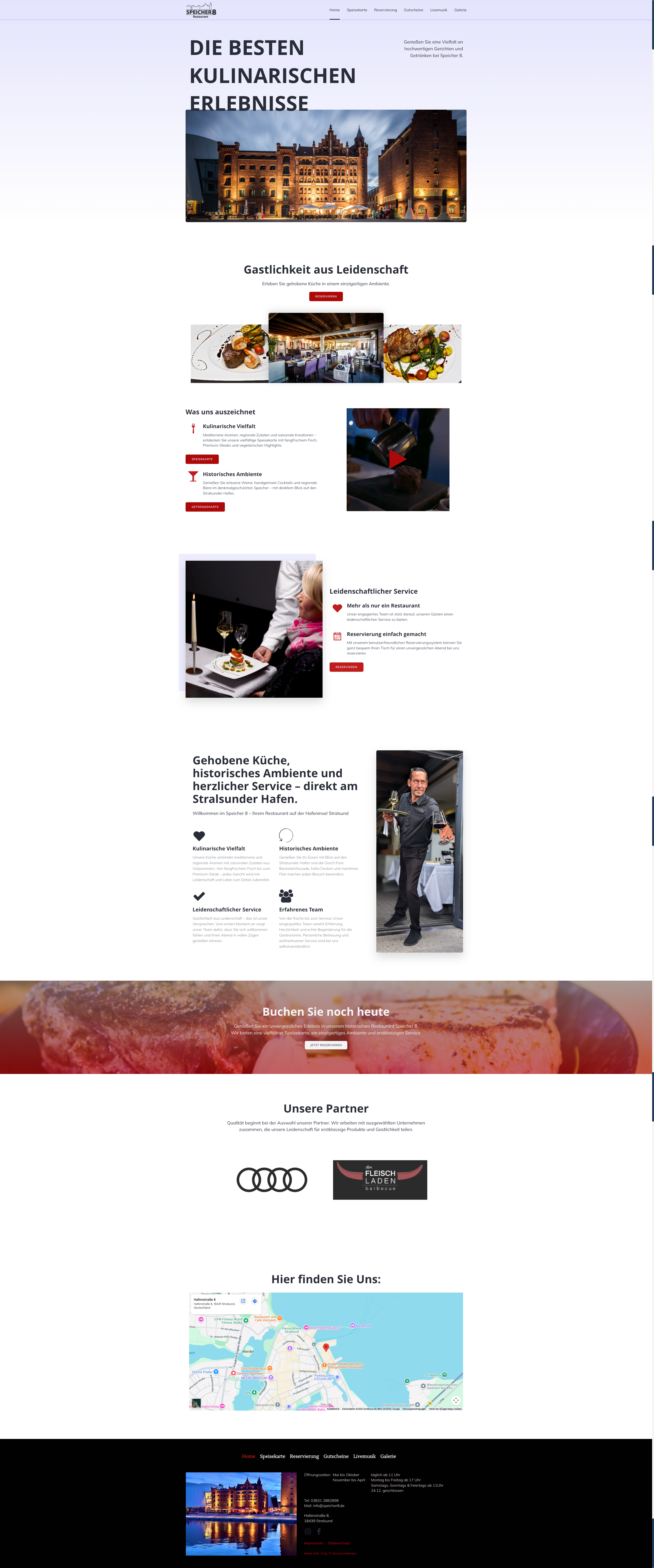 Speicher 8 – Fine Dining Stralsund